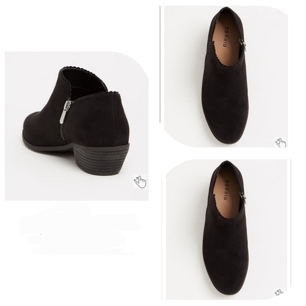 Torrid Scalloped Ankle Bootie